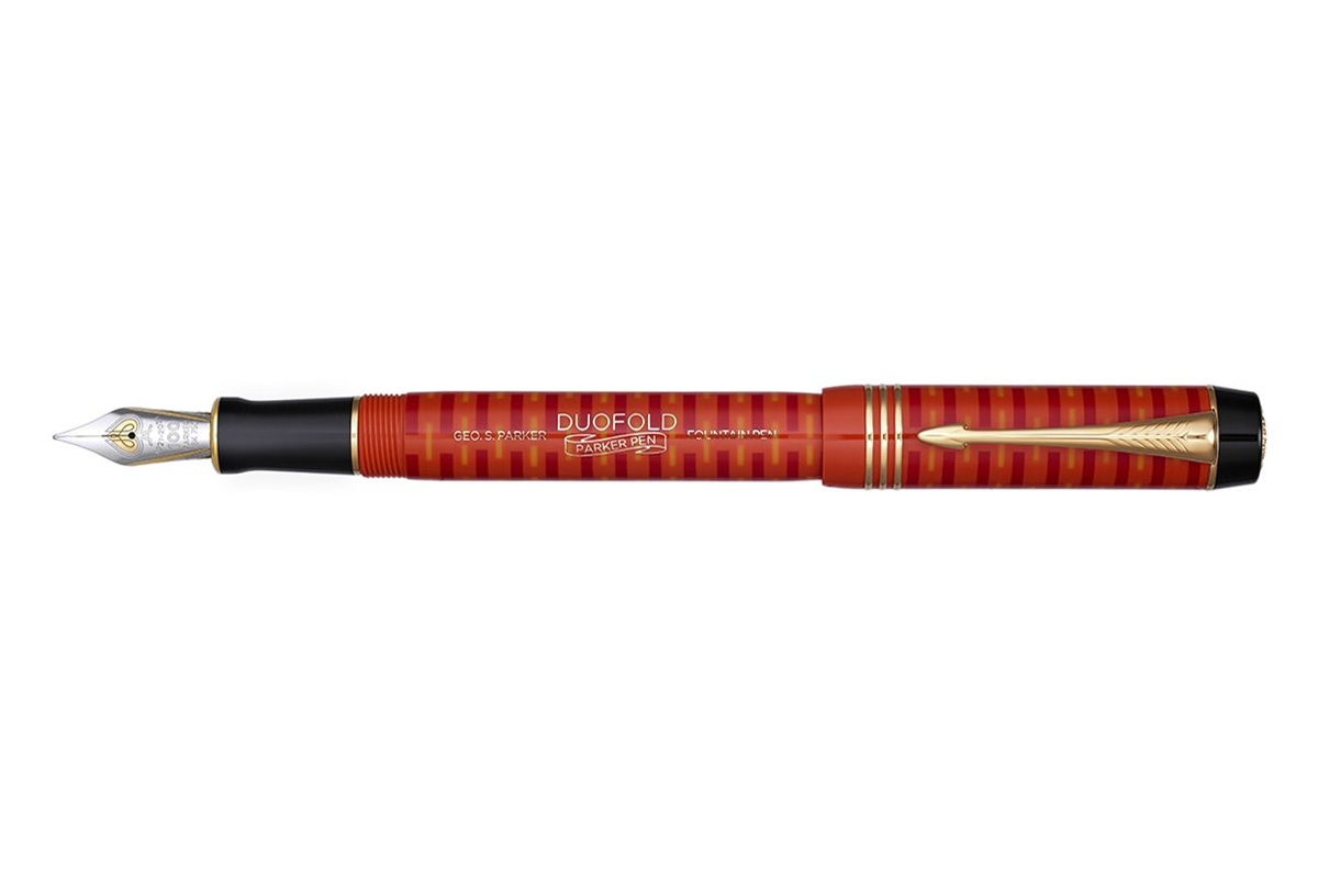 Parker Duofold 100th Anniversary Big Red 18K Fountain Pen